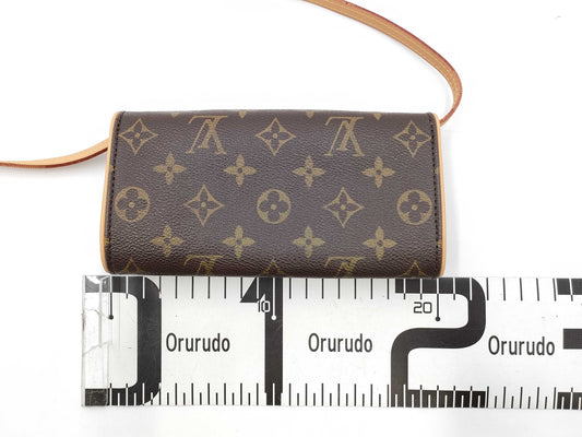 LOUIS VUITTON LV Monogram Pochette Twin Shoulder Bag
