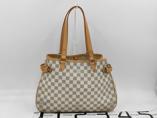 LOUIS VUITTON LV Damier Azur Batignolles Horizontal Handbag