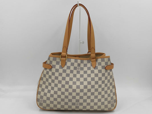 LOUIS VUITTON LV Damier Azur Batignolles Horizontal Handbag