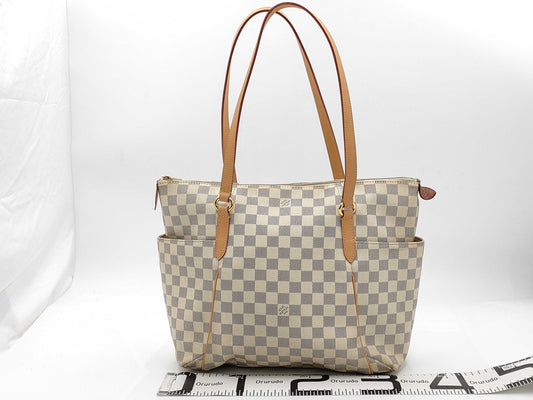 LOUIS VUITTON LV Totally MM Tote Bag Damier Azur Tote Bag