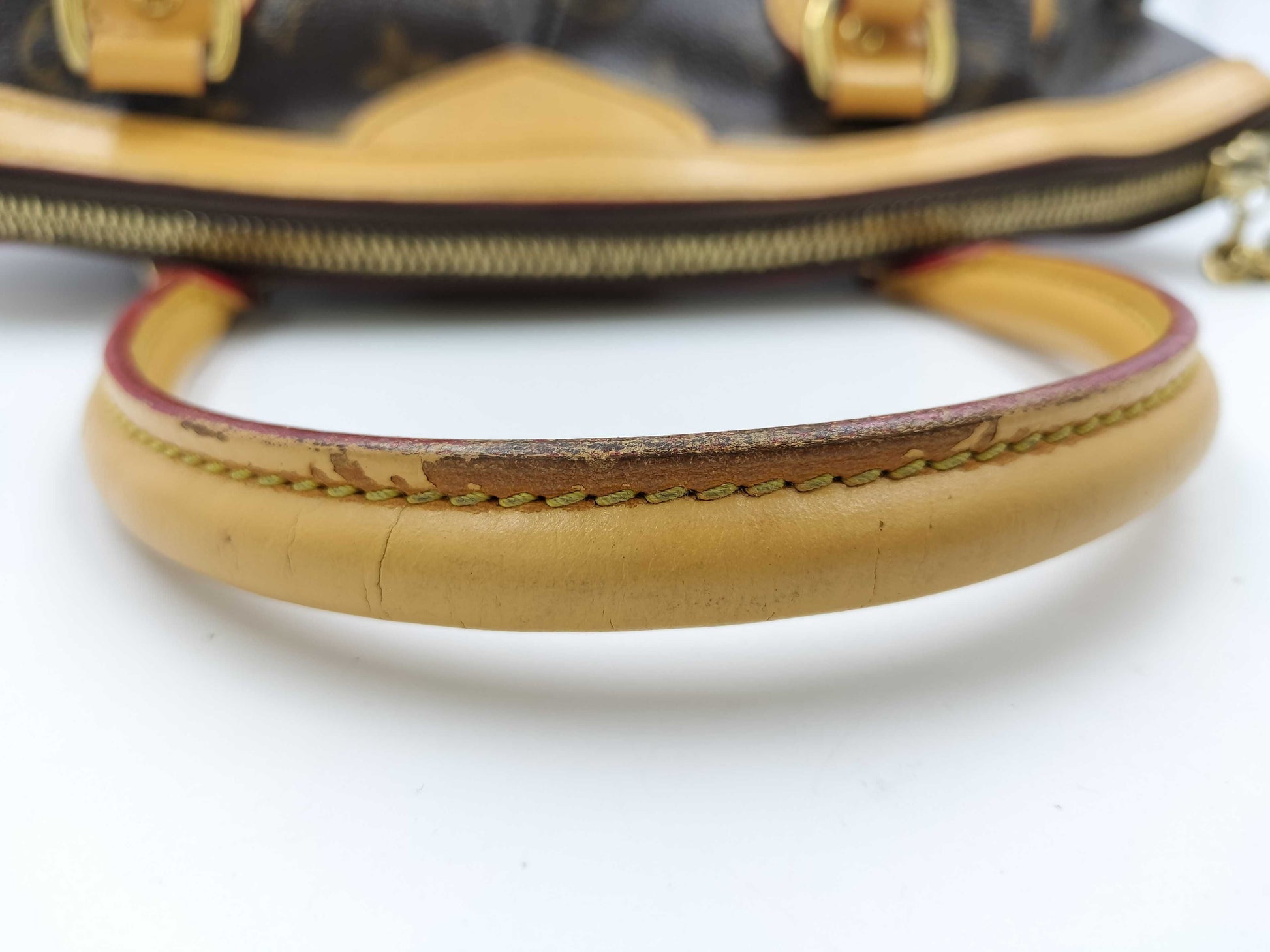 LOUIS VUITTON LV Tivoli PM Monogram Handbag Brown