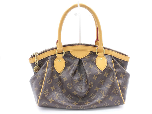 LOUIS VUITTON LV Tivoli PM Monogram Handbag Brown
