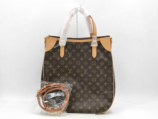 LOUIS VUITTON LV Monogram Odeon GM 2-way Shoulder Bag Tote Bag