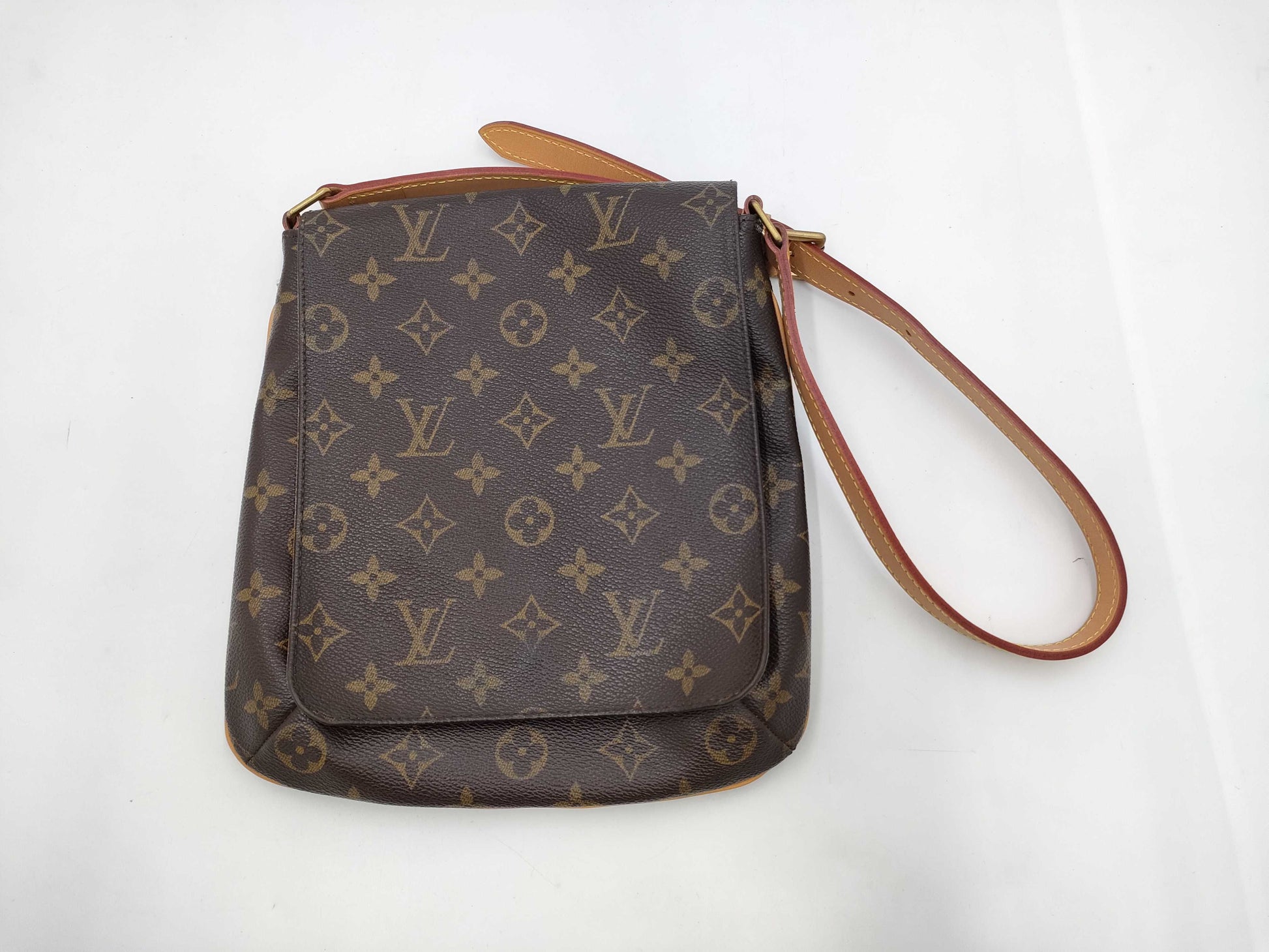 LOUIS VUITTON LV Monogram Musette Salsa Long Crossbody Shoulder Bag