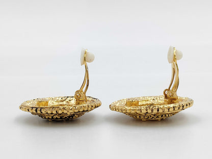 CHANEL CHANEL Chanel Logo Coco Mark Earrings