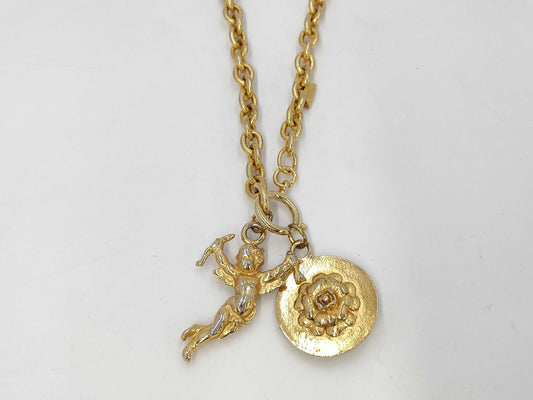 CHANEL Angel Flower Necklace