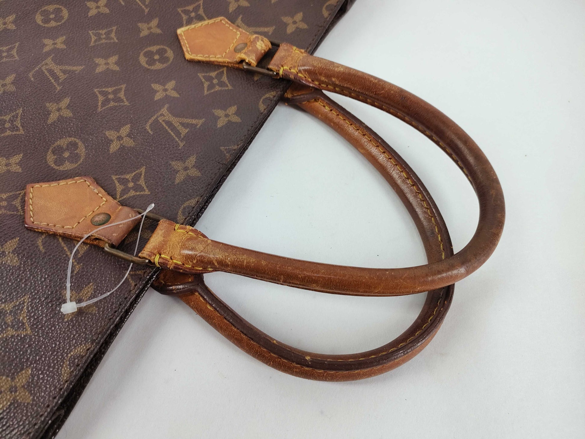 LOUIS VUITTON Monogram Louis Vuitton M51140 Sac Plat Tote Bag