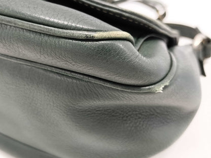 LOEWE Green Anagram Shoulder Bag