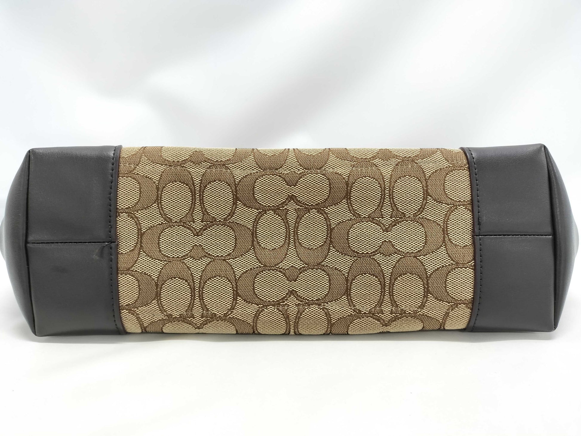 COACH Tote Bag Beige Signature A1811-F29958 Tote Bag