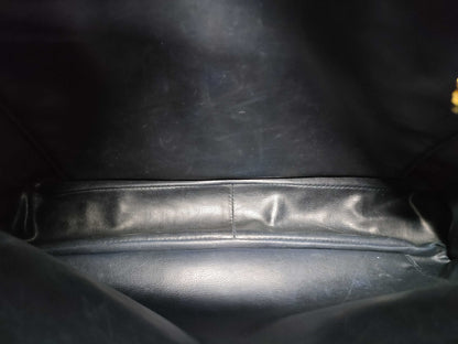 CHANEL Lambskin Coco Chain Shoulder Tote Bag with Crushed Seal
