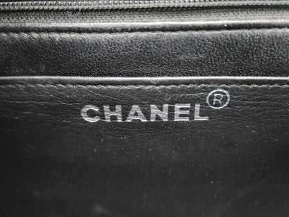 CHANEL Caviar Skin One-Shoulder Handbag 6340184 Seal