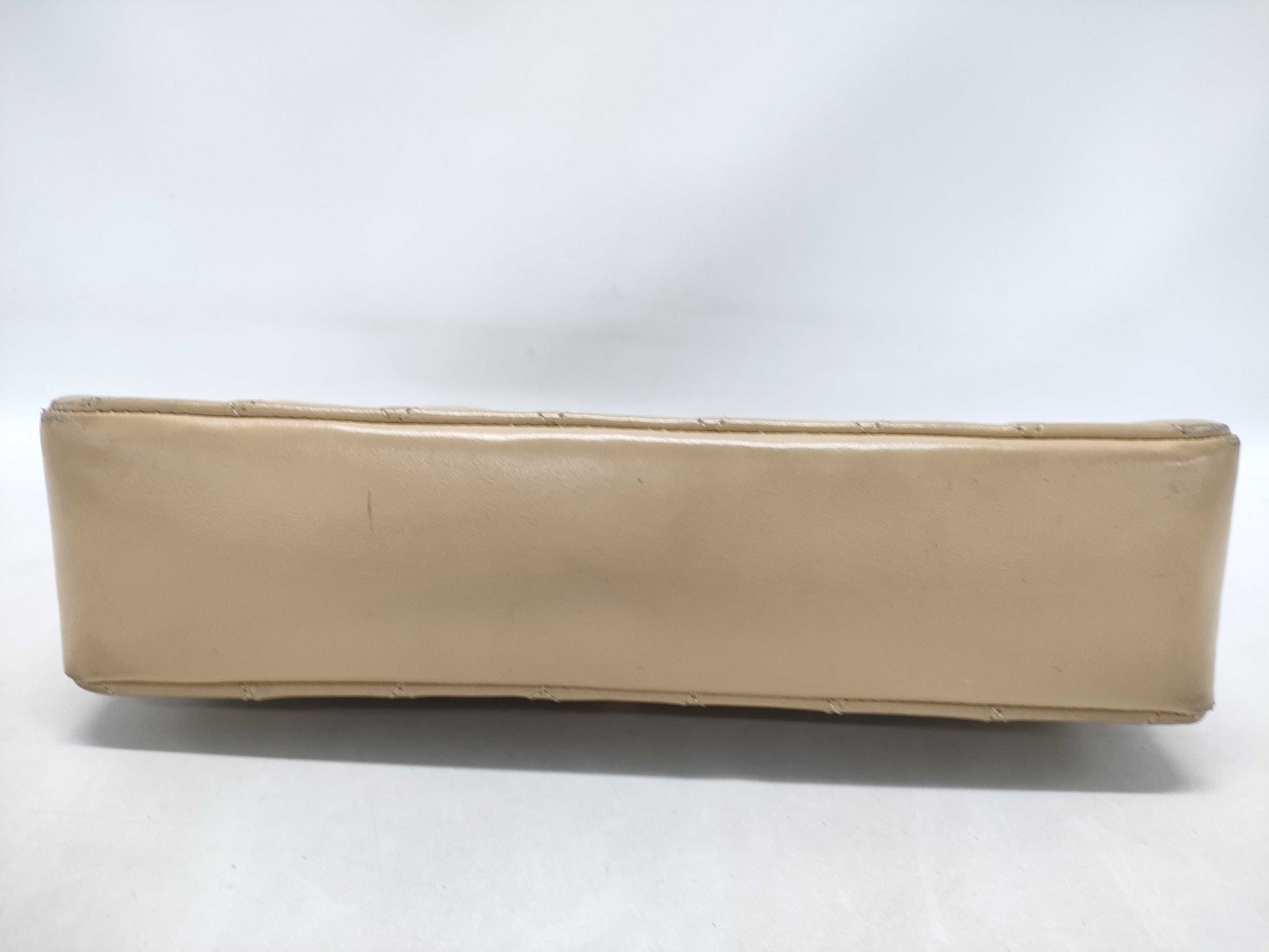 CHANEL Matelasse Matelasse 26 Double Flap Beige Shoulder Bag