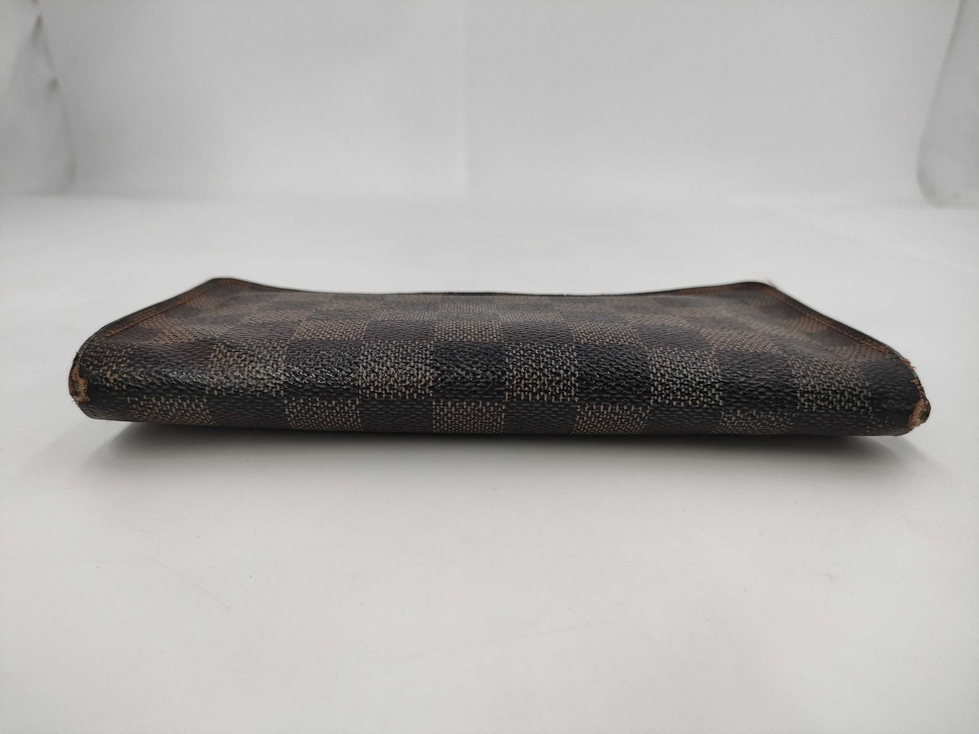 LOUIS VUITTON Damier Porte Monnaie Zippy Wallet Long Wallet
