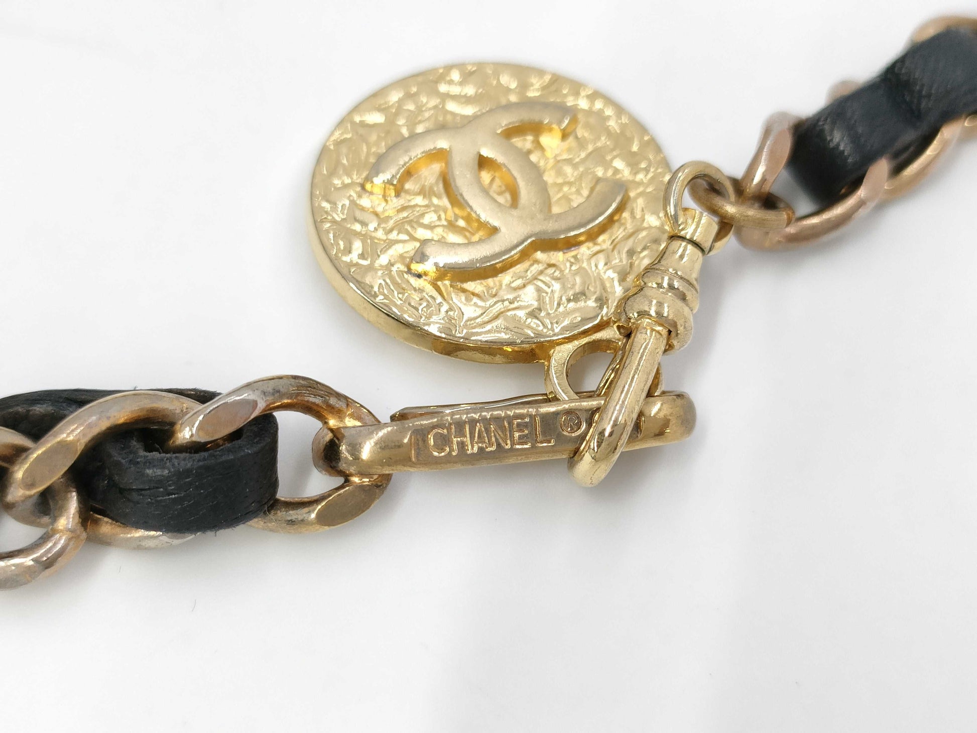 CHANEL CHANEL Chain Belt Shoulder Strap Coco Mark 1982 Belt