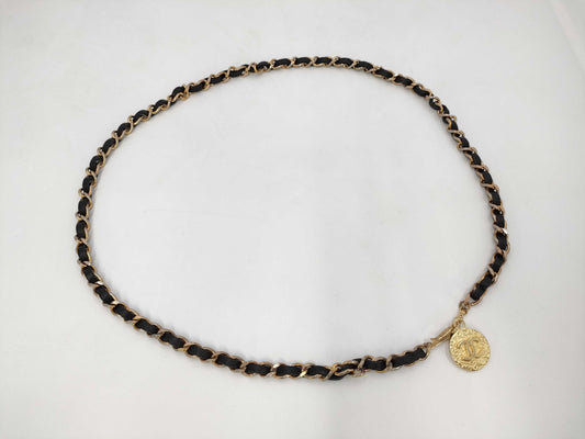 CHANEL CHANEL Chain Belt Shoulder Strap Coco Mark 1982 Belt