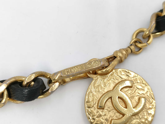 CHANEL CHANEL Chain Belt Shoulder Strap Coco Mark 1982 Belt