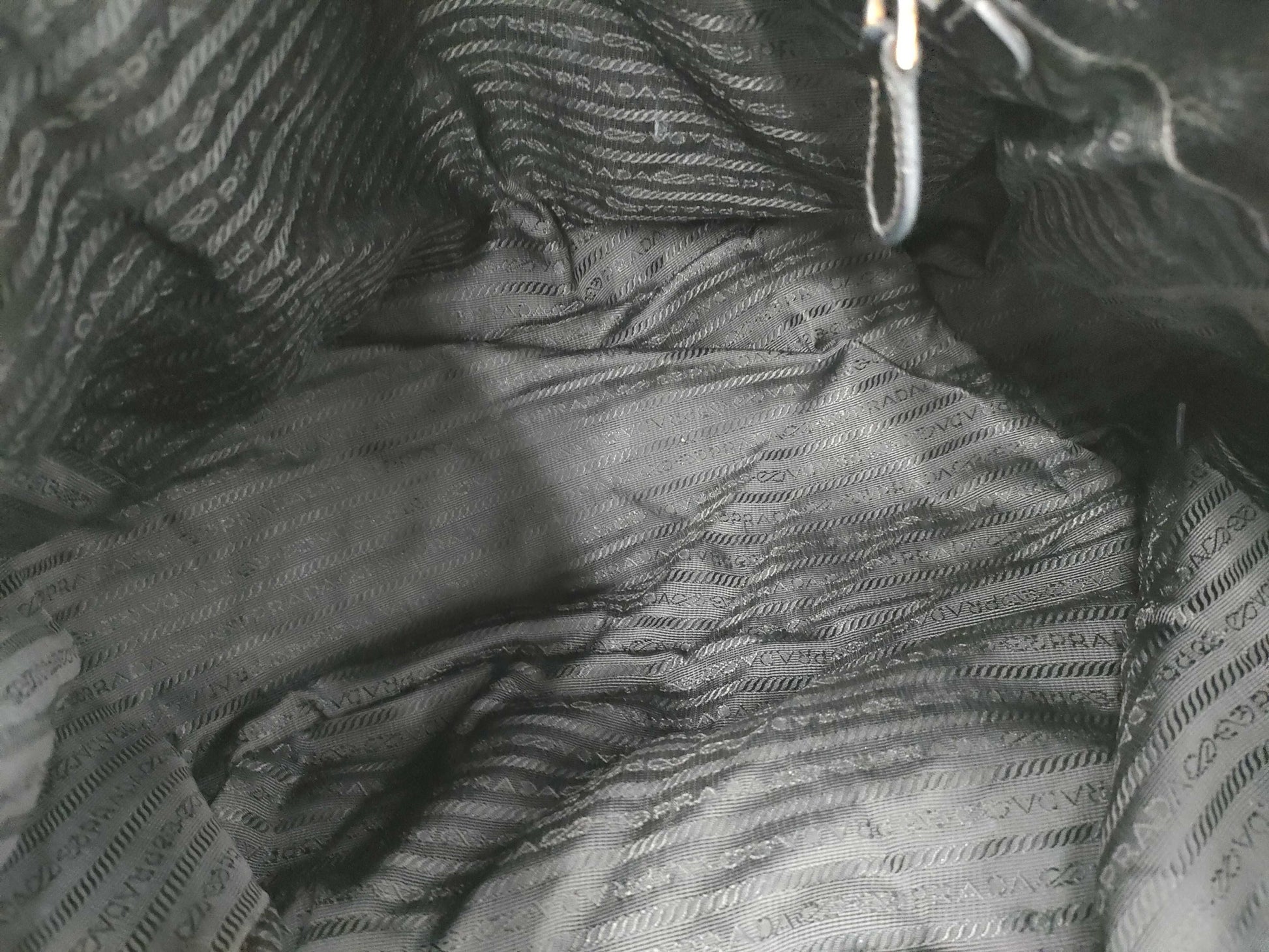 PRADA PRADA Patent Leather Hand Shoulder Tote Bag 2WAY Bag