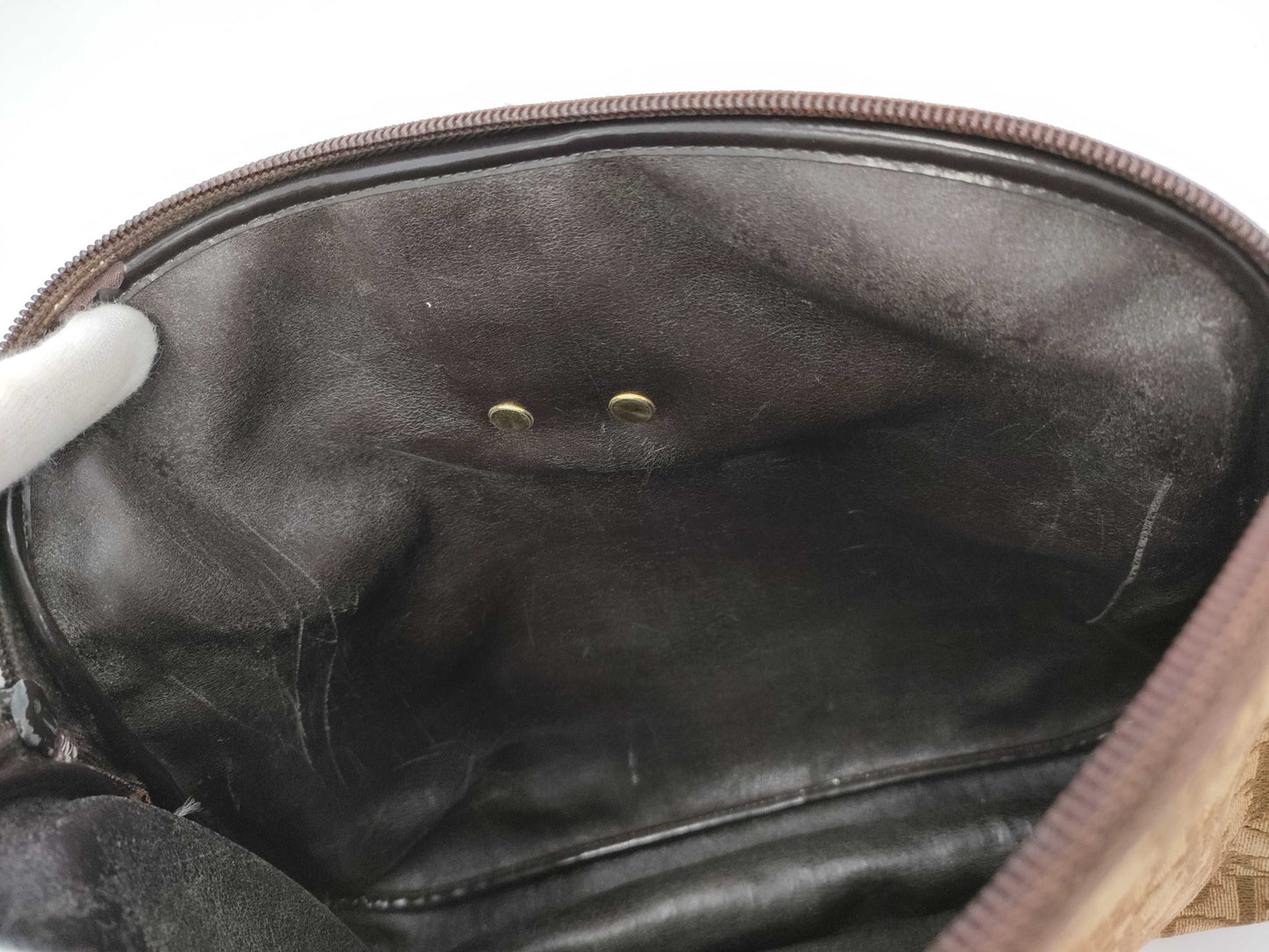 Dior Trotter Canvas Shoulder Bag