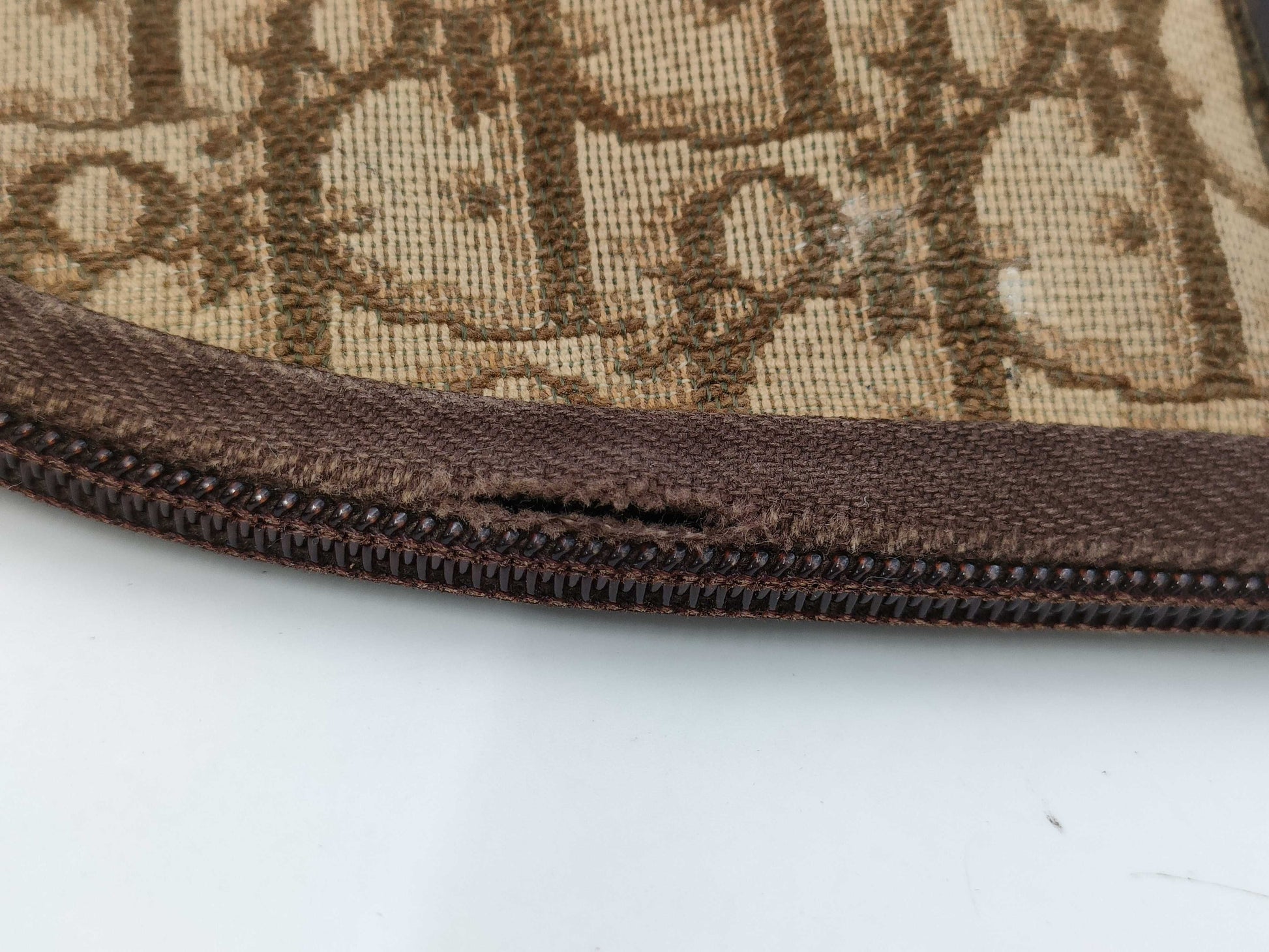 Dior Trotter Canvas Shoulder Bag