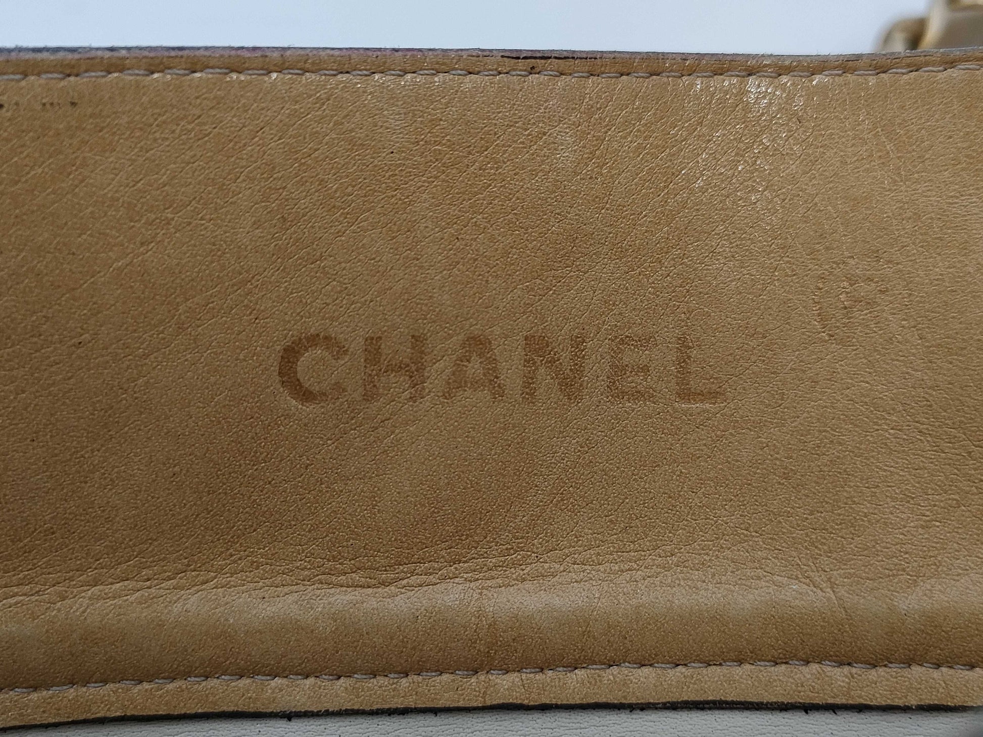 CHANEL CHANEL Lambskin Chain Tote Bag Bag