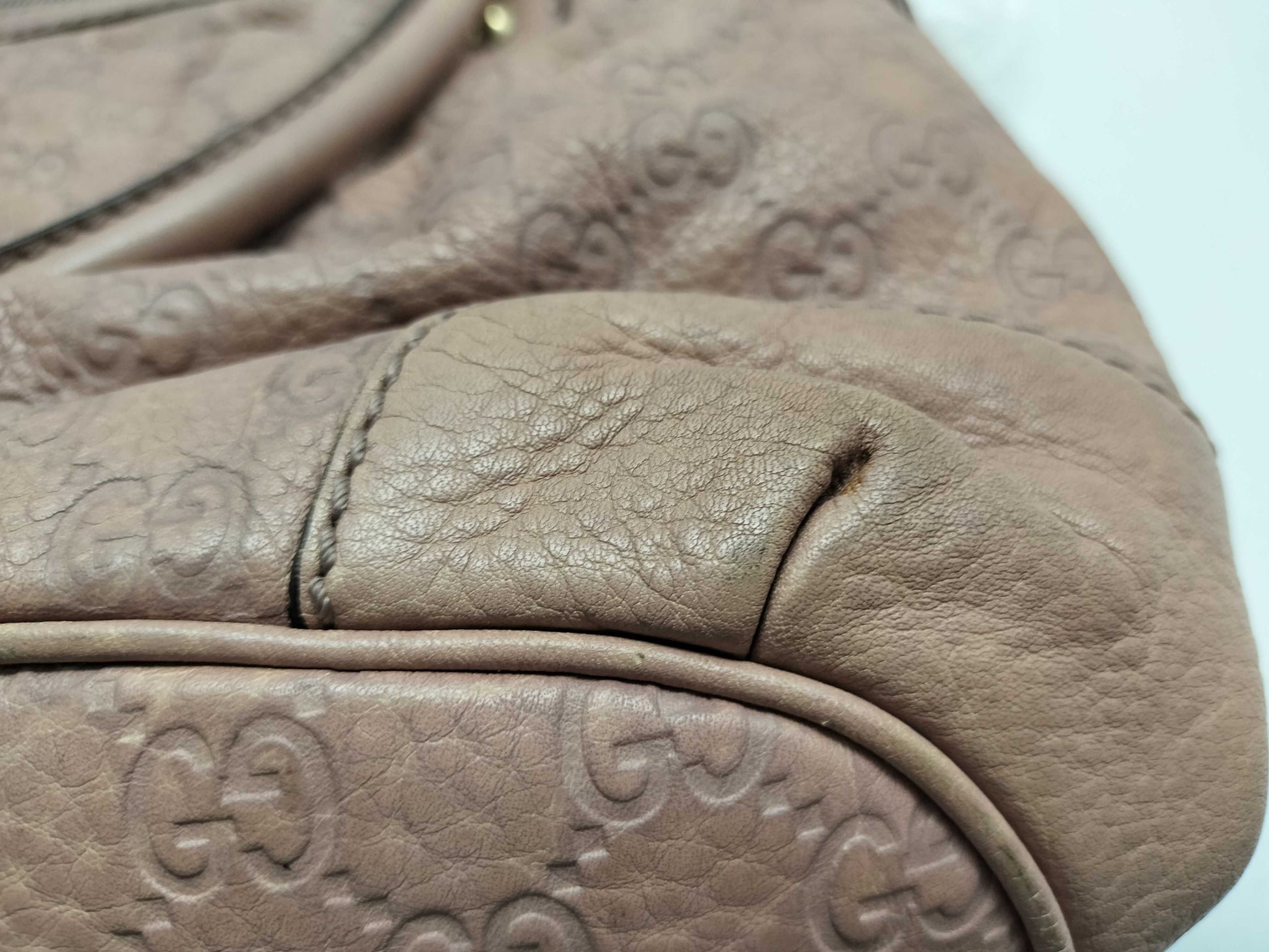 GUCCI Guccissima GUCCI Sukey Guccissima 247902 Handbag