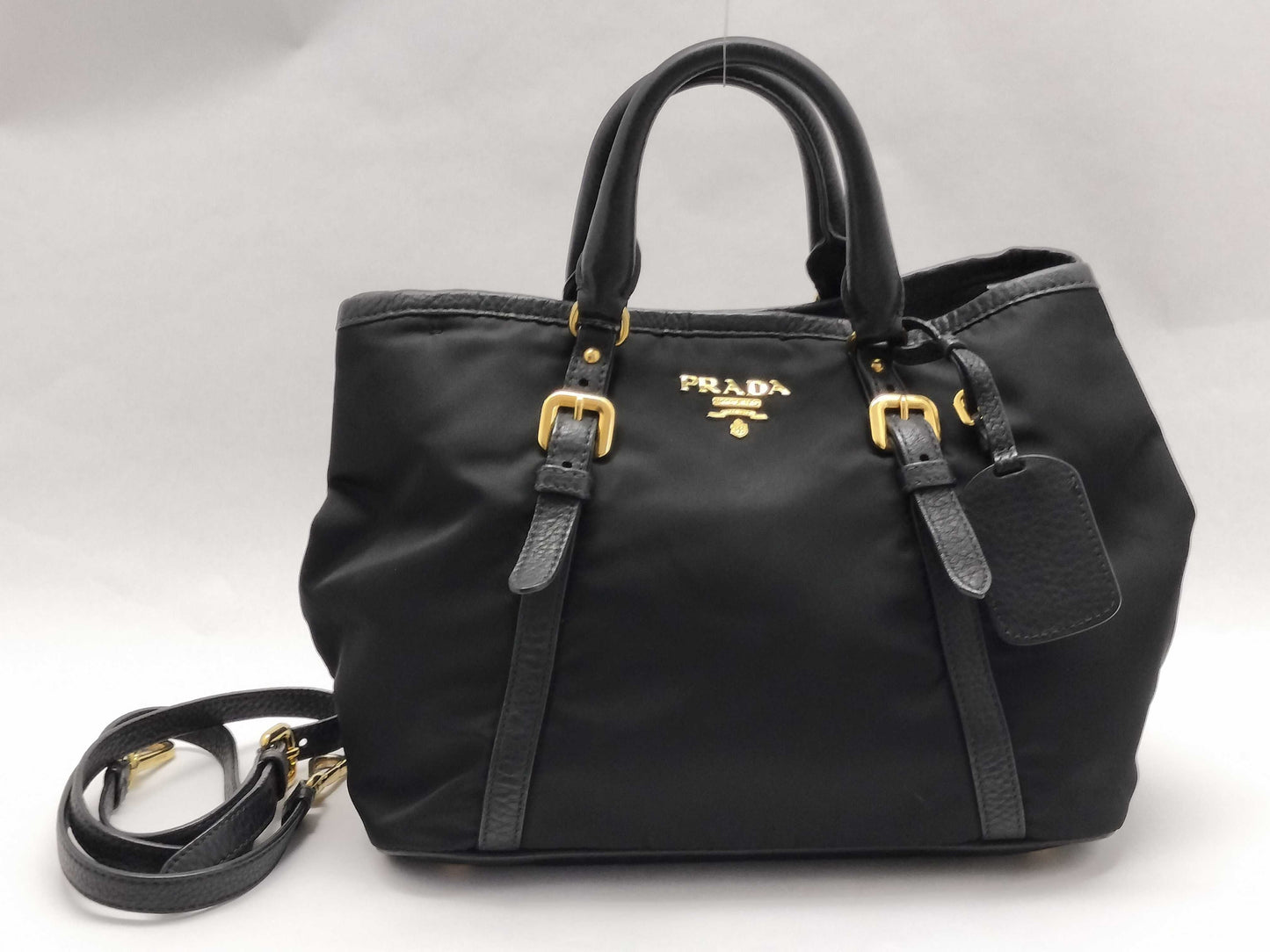 PRADA Nylon PRADA 2-way Tote Bag