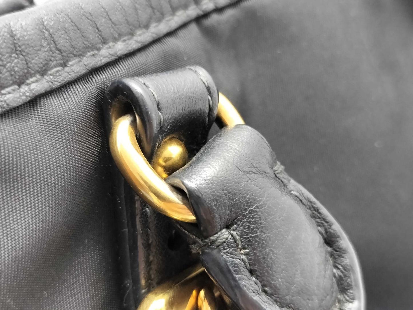 PRADA Nylon PRADA 2-way Tote Bag