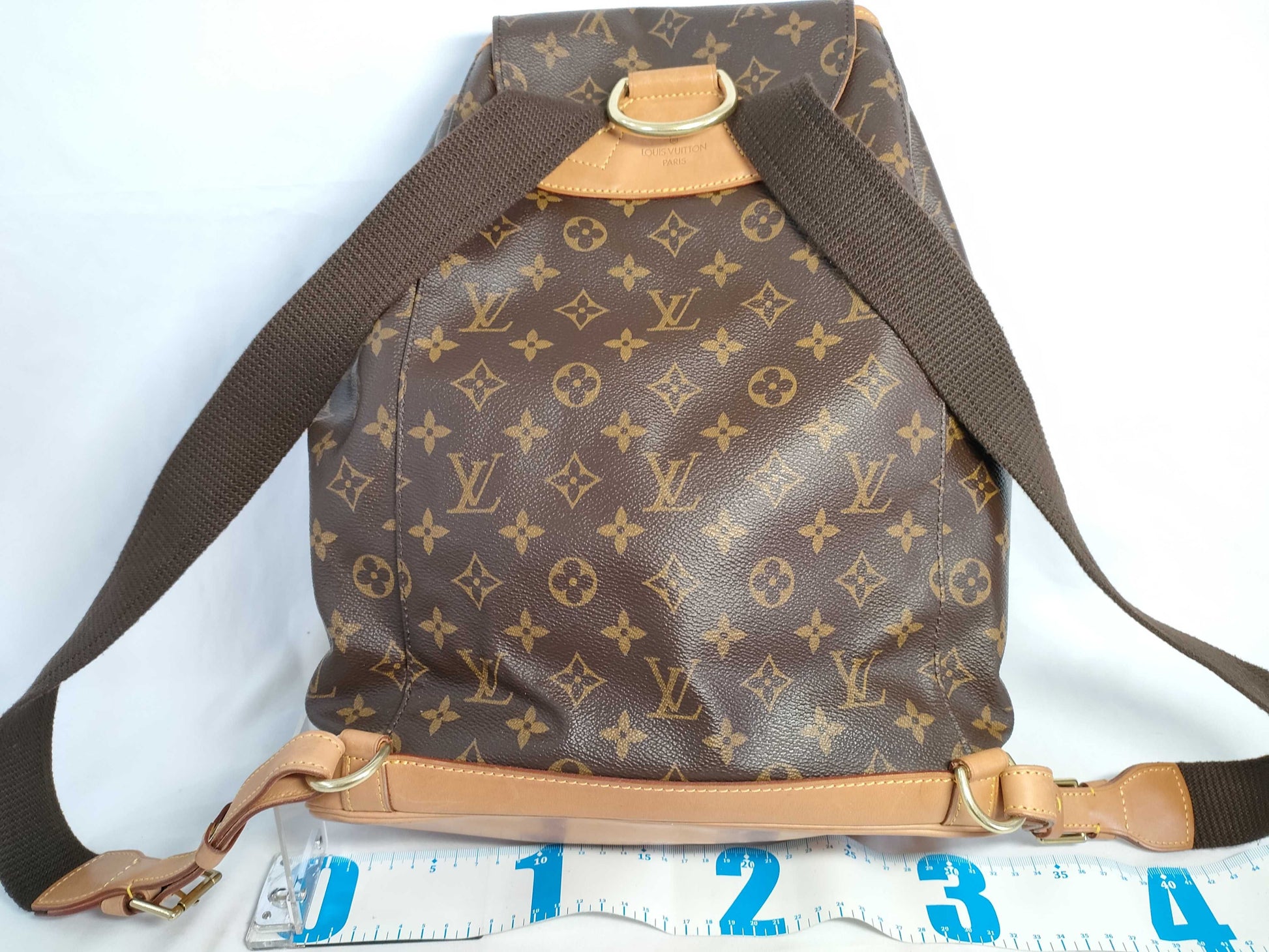 LOUIS VUITTON M51135 Monogram LOUIS VUITTON Monogram Montsouris GM M51135 Backpack