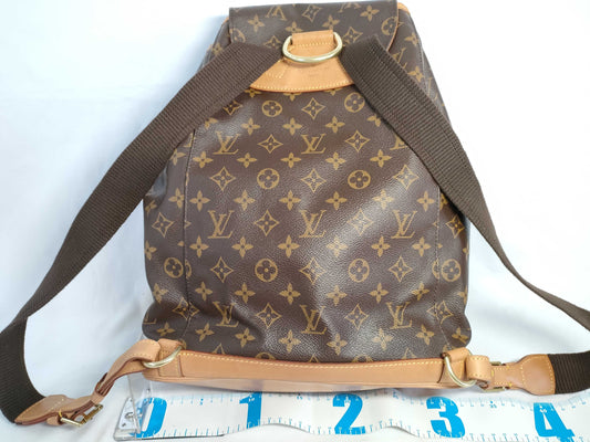 LOUIS VUITTON M51135 Monogram LOUIS VUITTON Monogram Montsouris GM M51135 Backpack