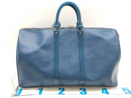 LOUIS VUITTON Epi Keepall 45 Boston Bag M42975