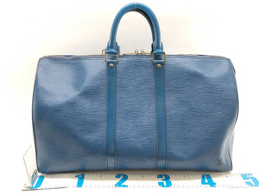LOUIS VUITTON Epi Keepall 45 Boston Bag M42975