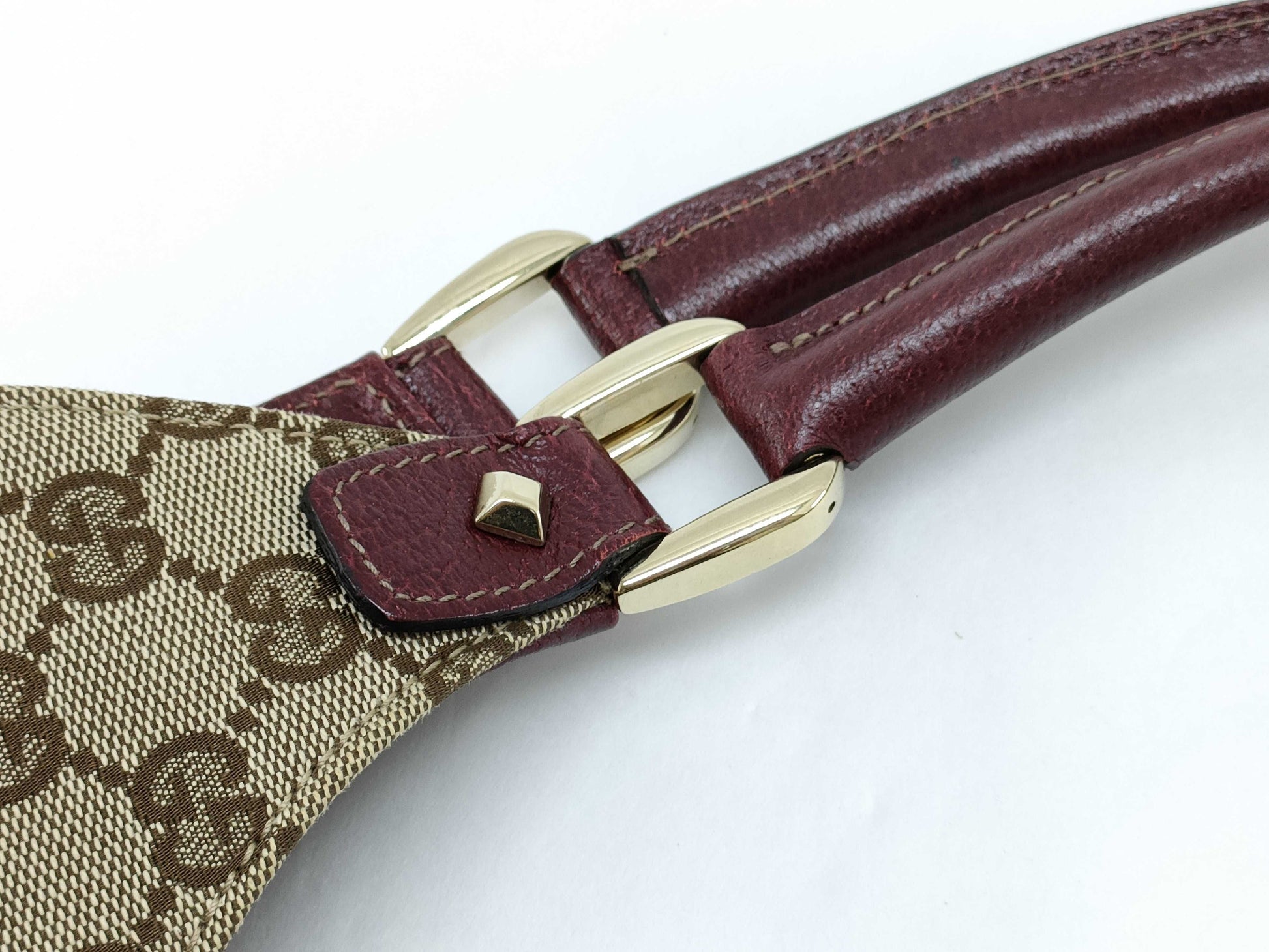 GUCCI GG Canvas GUCCIGG New Jackie 124407 Handbag