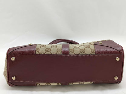 GUCCI GG Canvas GUCCIGG New Jackie 124407 Handbag