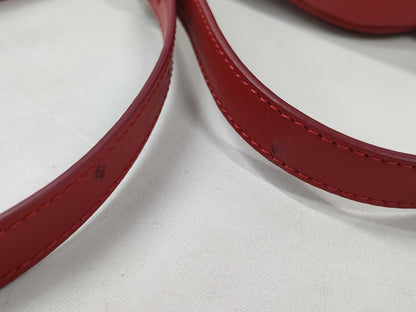 Salvatore Ferragamo Gancini Mini Shoulder Bag in Red