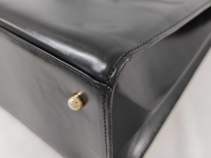 GUCCI 000.256.0192 2-Way Handbag with Stitching, Ladylock Handbag