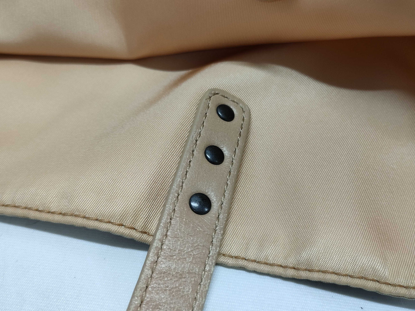 BOTTEGA VENETA Bottega Intreccio Nylon Handbag Orange Handbag Tote Bag