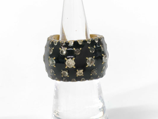 CHANEL Rhinestone Ring