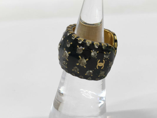 CHANEL Rhinestone Ring