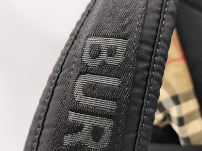 BURBERRY Nova Check Backpack Nylon Rucksack