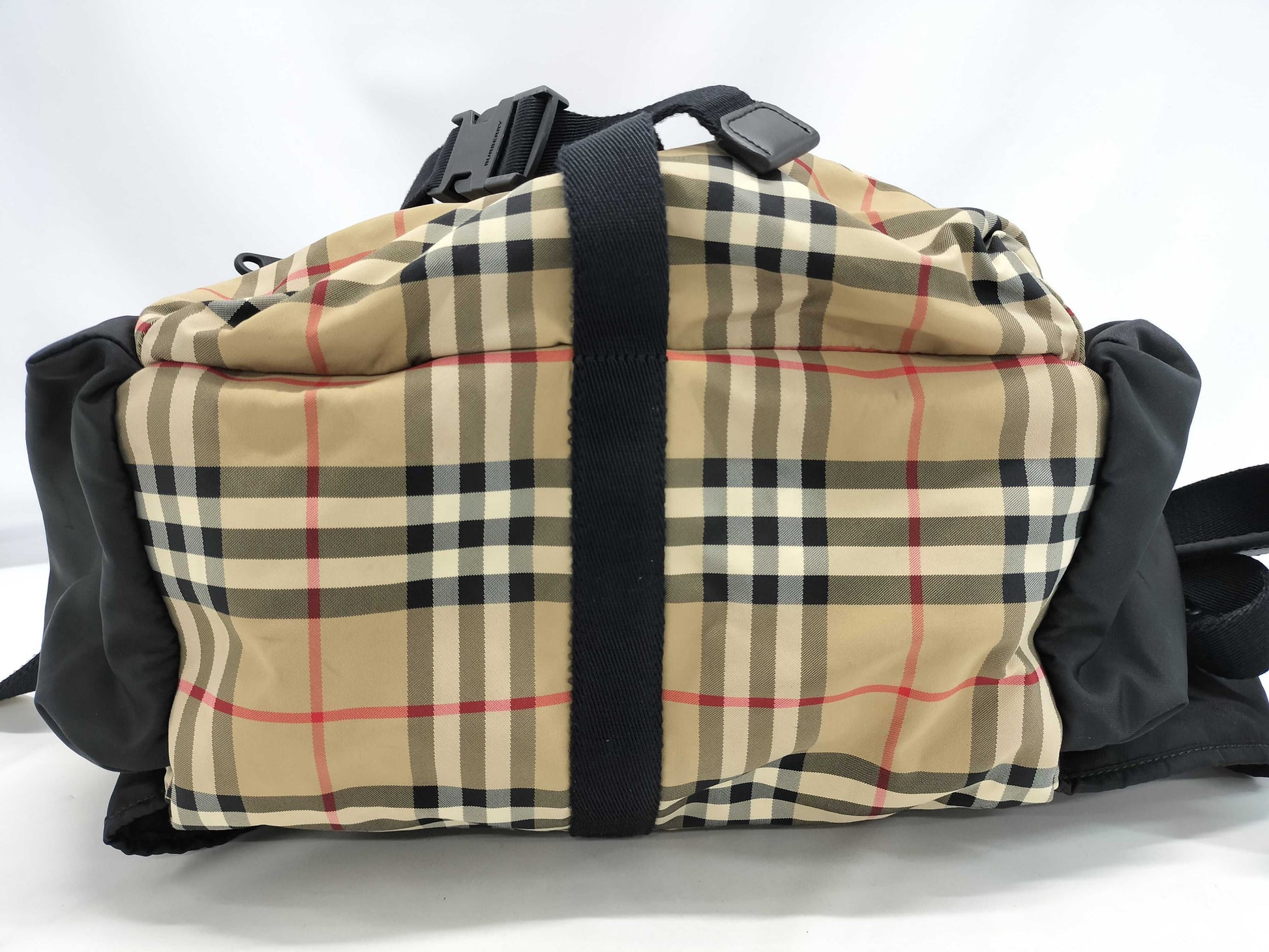 BURBERRY Nova Check Backpack Nylon Rucksack