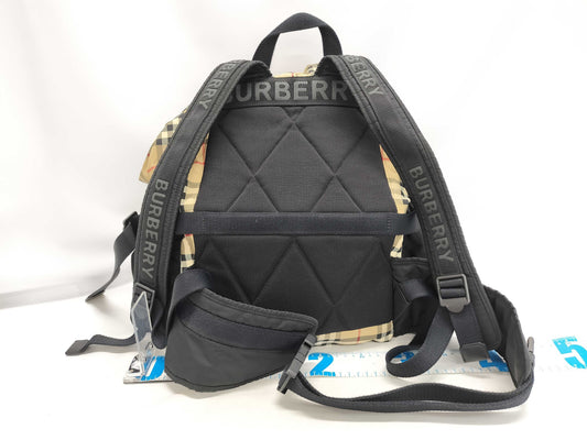 BURBERRY Nova Check Backpack Nylon Rucksack
