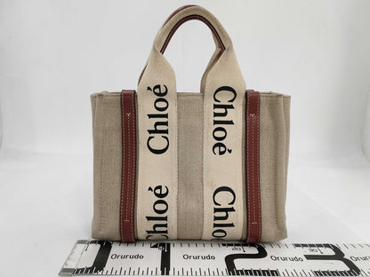 Chloe Woody Small 2-way Tote Bag Handbag