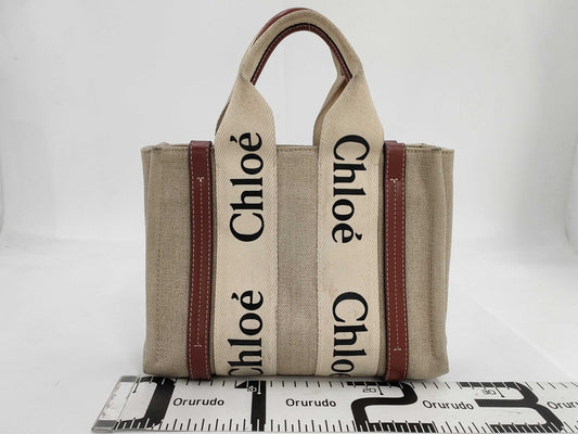 Chloe Woody Small 2-way Tote Bag Handbag