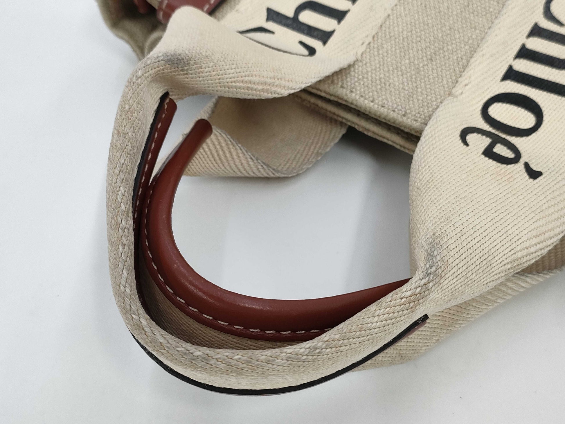 Chloe Woody Small 2-way Tote Bag Handbag