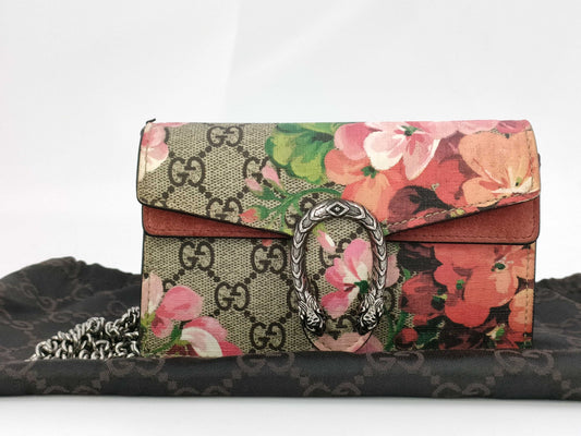 GUCCI GG Blooms Dionysus Chain Shoulder Bag
