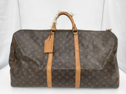 LOUIS VUITTON Monogram Keepall Boston Bag