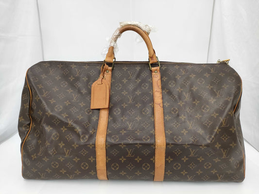 LOUIS VUITTON Monogram Keepall Boston Bag