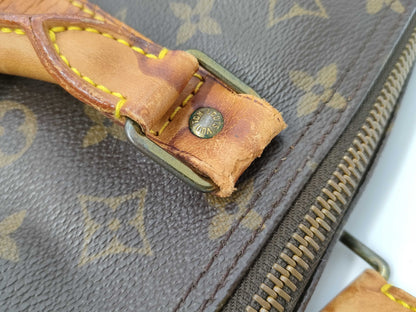 LOUIS VUITTON Monogram Keepall Boston Bag