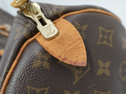 LOUIS VUITTON Monogram Keepall Boston Bag