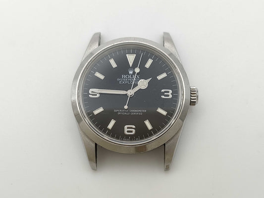 ROLEX Explorer I 14270 U387579 Black Dial Men's Watch